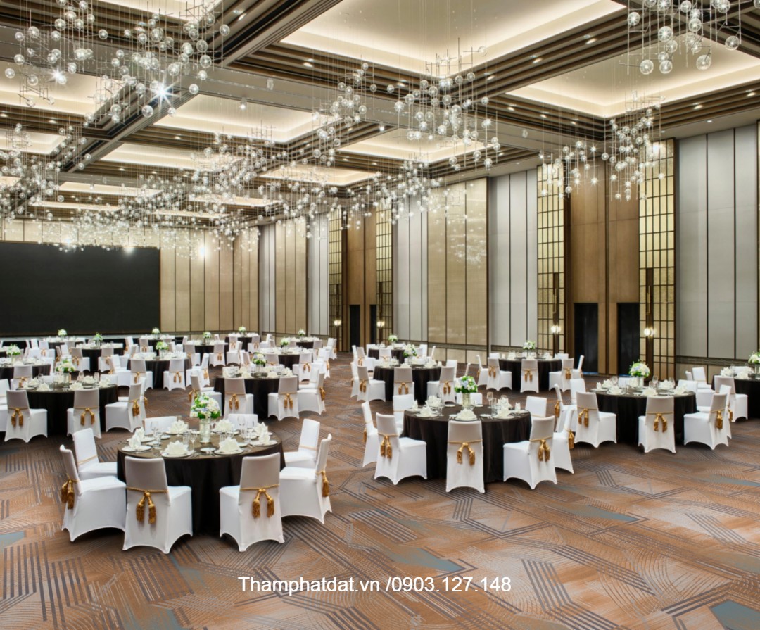 thảm nhà hàng hotel